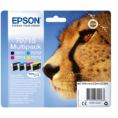 Epson T0715, C13T07154012 zestaw oryginalnych kolorach