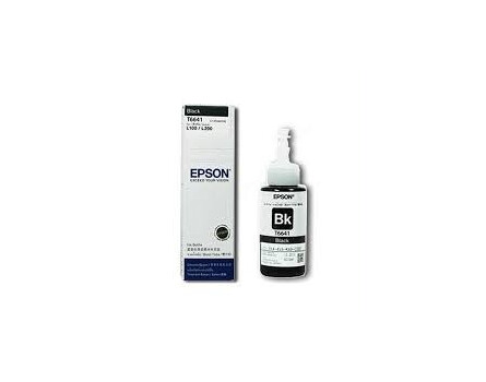 Epson T6641, C13T66414A - oryginał, butelka tuszu (czarny)