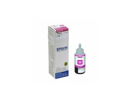 Epson T6643, C13T66434A - oryginał, butelkę atramentu (Magenta)