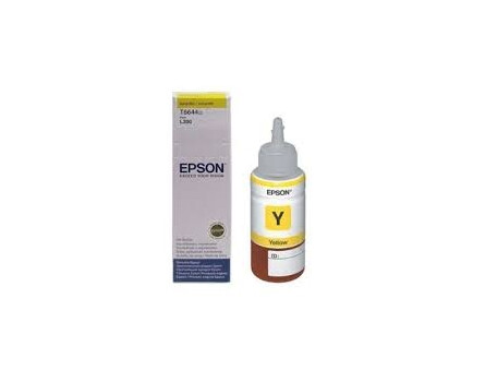 Epson T6644, C13T66444A - oryginał, butelkę atramentu (żółty)