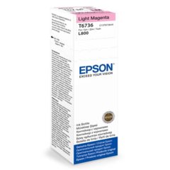 Epson T6736, C13T67364A, butelkę atramentu - oryginał (Light Magenta)