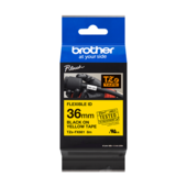 Taśma Brother TZ-FX661 (czarny druk / żółtym tle)